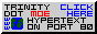 trinity.moe. Hypertext on port 80. Click here.