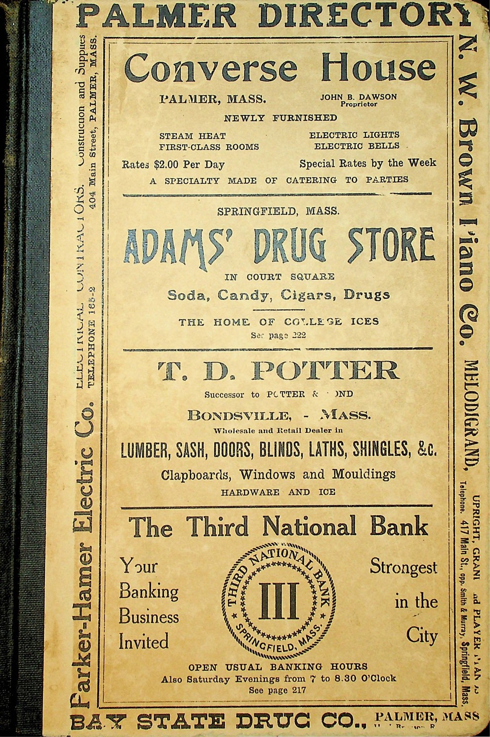 Palmer And Ware Directory 1914